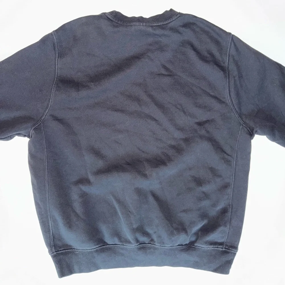 Nike Men’s Large Just Do It Crew Neck Sweatshirt Black - Picture 5 of 6